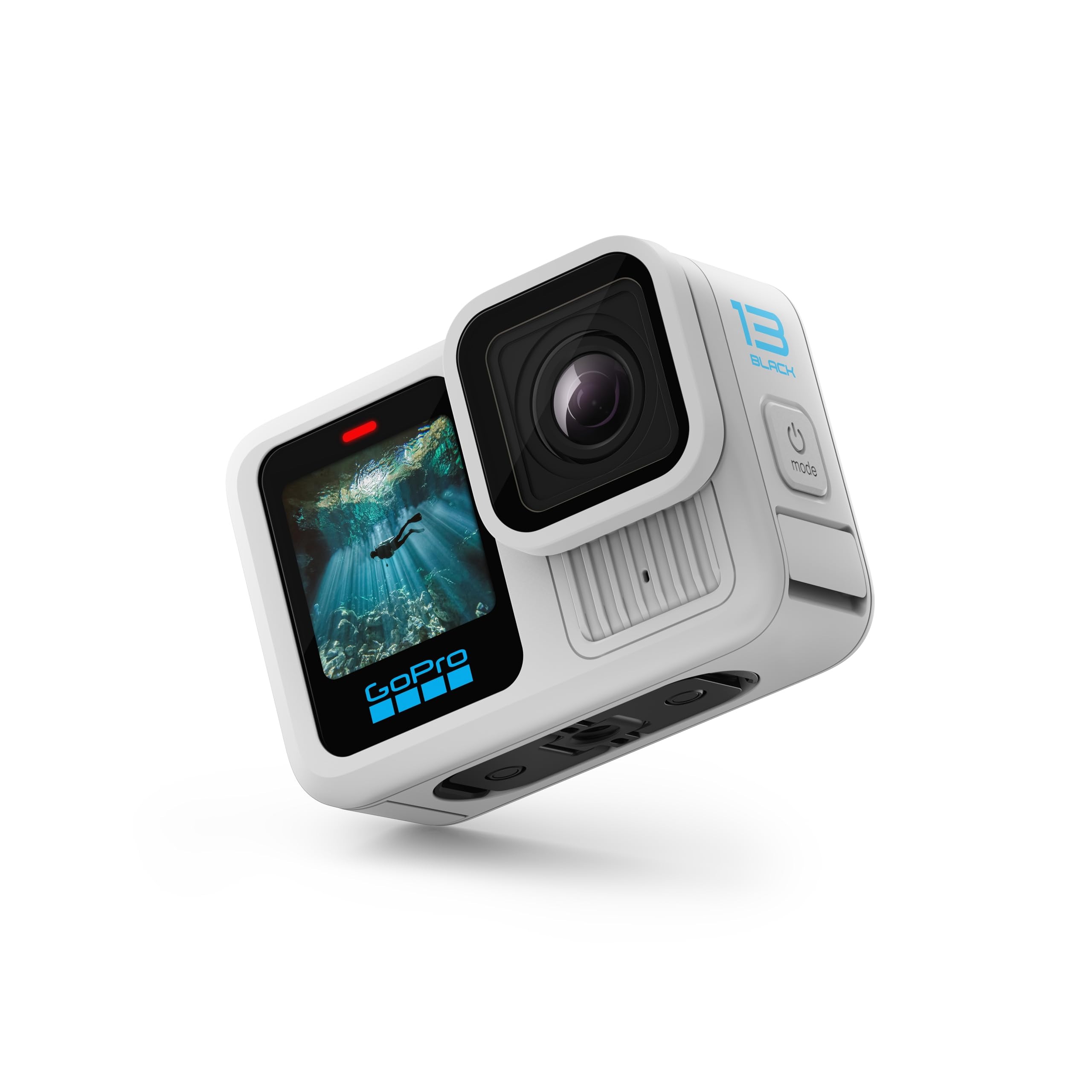 GoPro HERO12 Waterproof Action Camera with Front & Rear LCD Screens